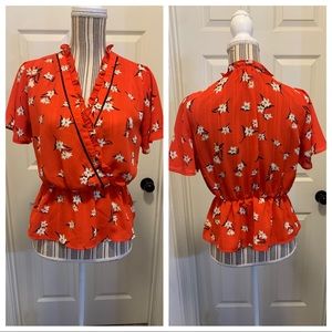 Sienna Sky Sheer Blouse